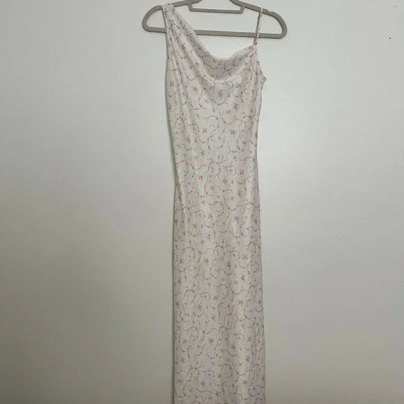 Frankie's Bikinis | Dresses | Frankies Bikinis White Floral Maxi Dress Size  S | Poshmark